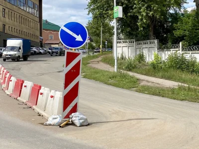 В Уфе временно вводится одностороннее движение на проезде вдоль проспекта Октября